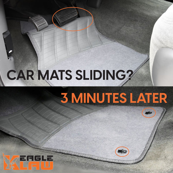 Floor Mat Clips for all car mats | Eagle Klaw