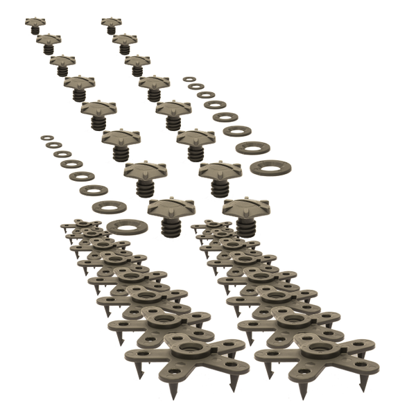 Eagle Klaw Floor Mat Fastener Kit - 4 Mats